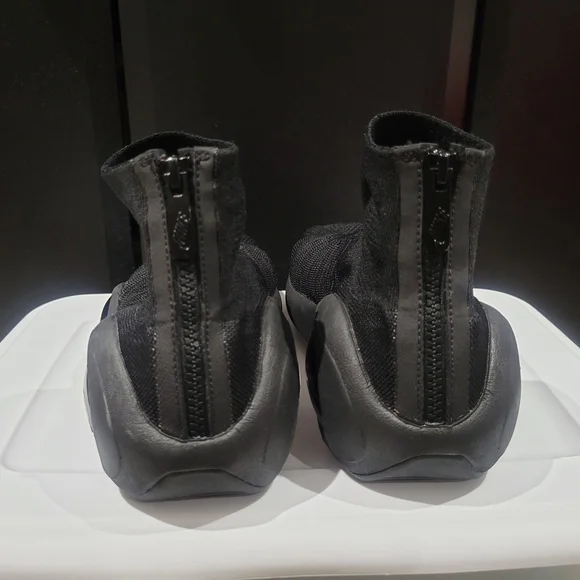 Nike Flight Bonafide Triple Black Knit Sock - Picture 6 of 9